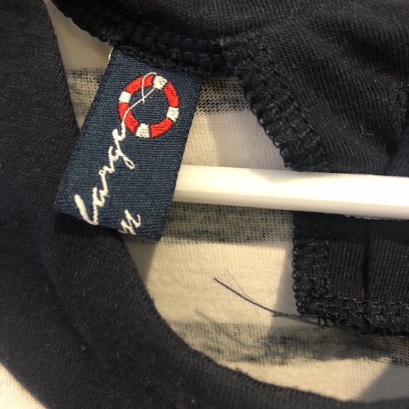 French Sailor Dress for Baby - Size 12 mos - Picture 3 of 4